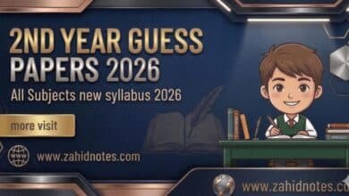 2nd Year Guess Papers 2026 2 2nd Year Papers 2026