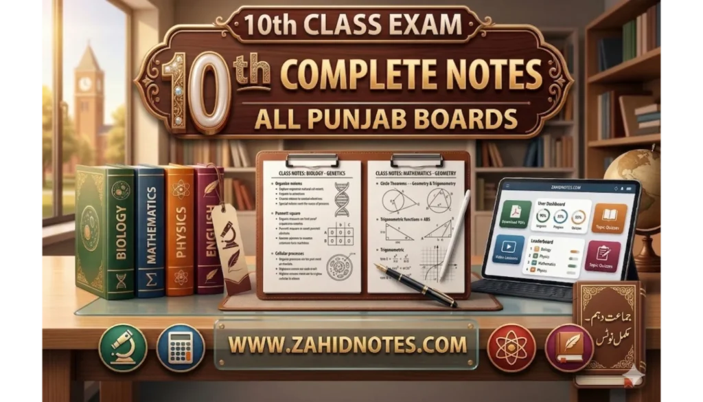 10th Class Notes ​