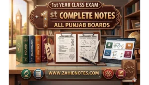 1st Year Notes 2026-27