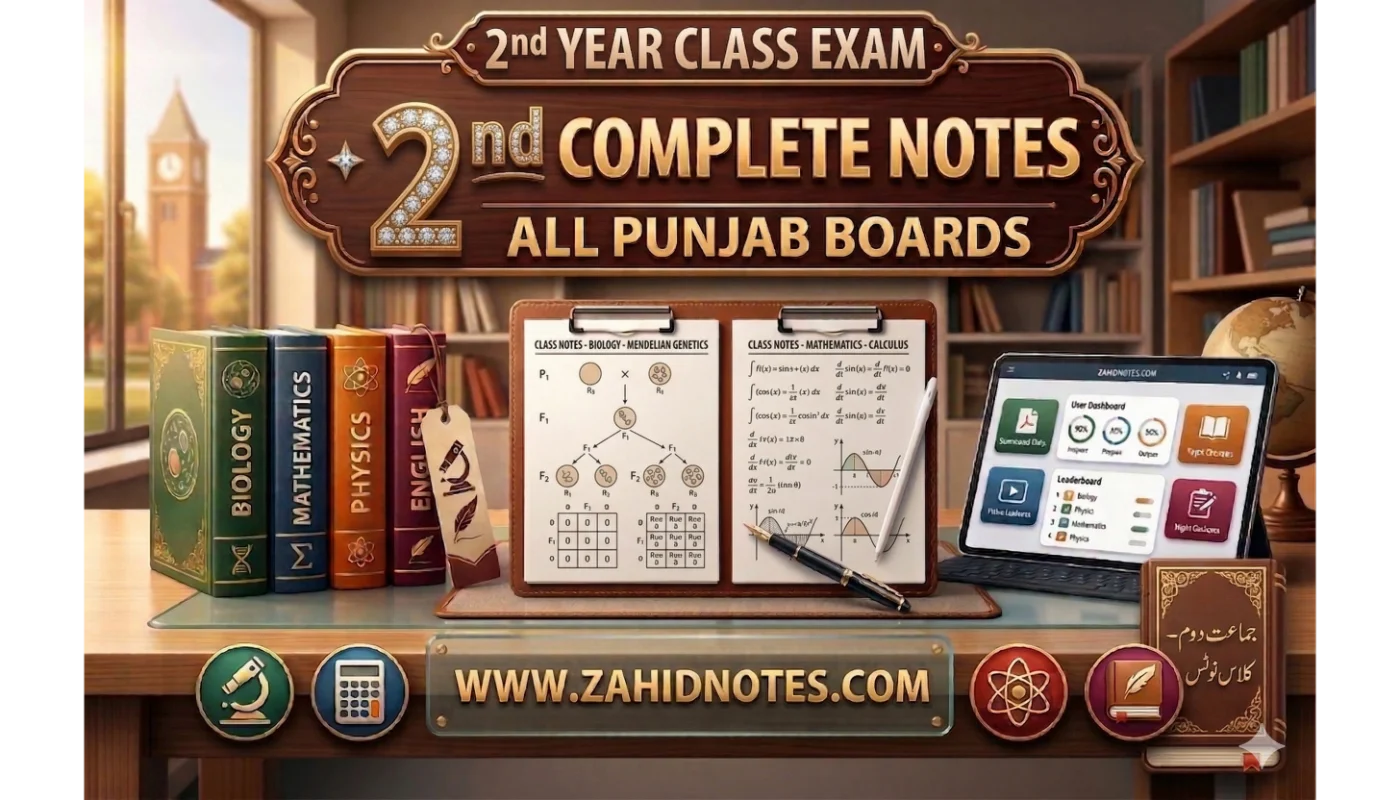 NOTES 4 2nd year notes