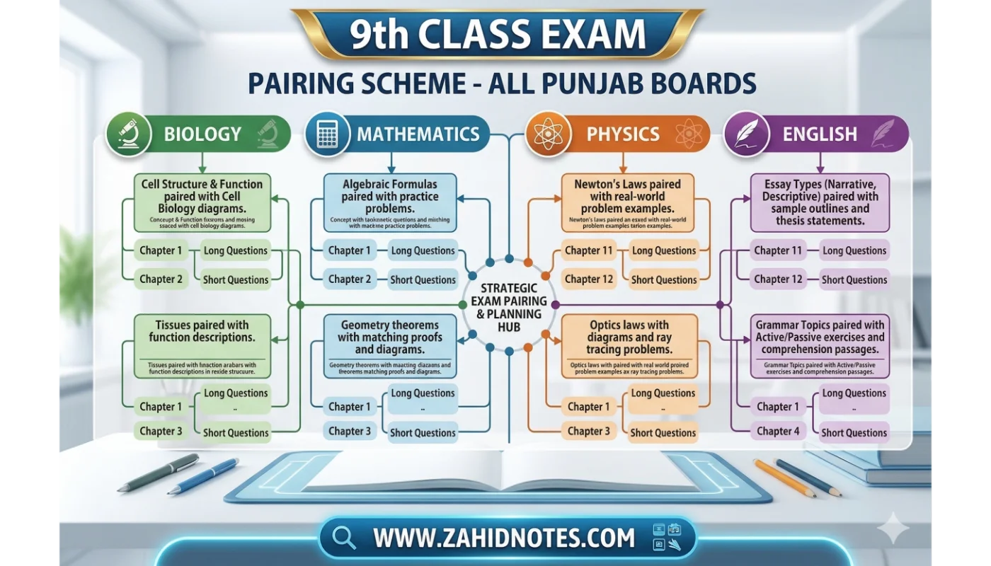 9th Class Pairing Scheme​