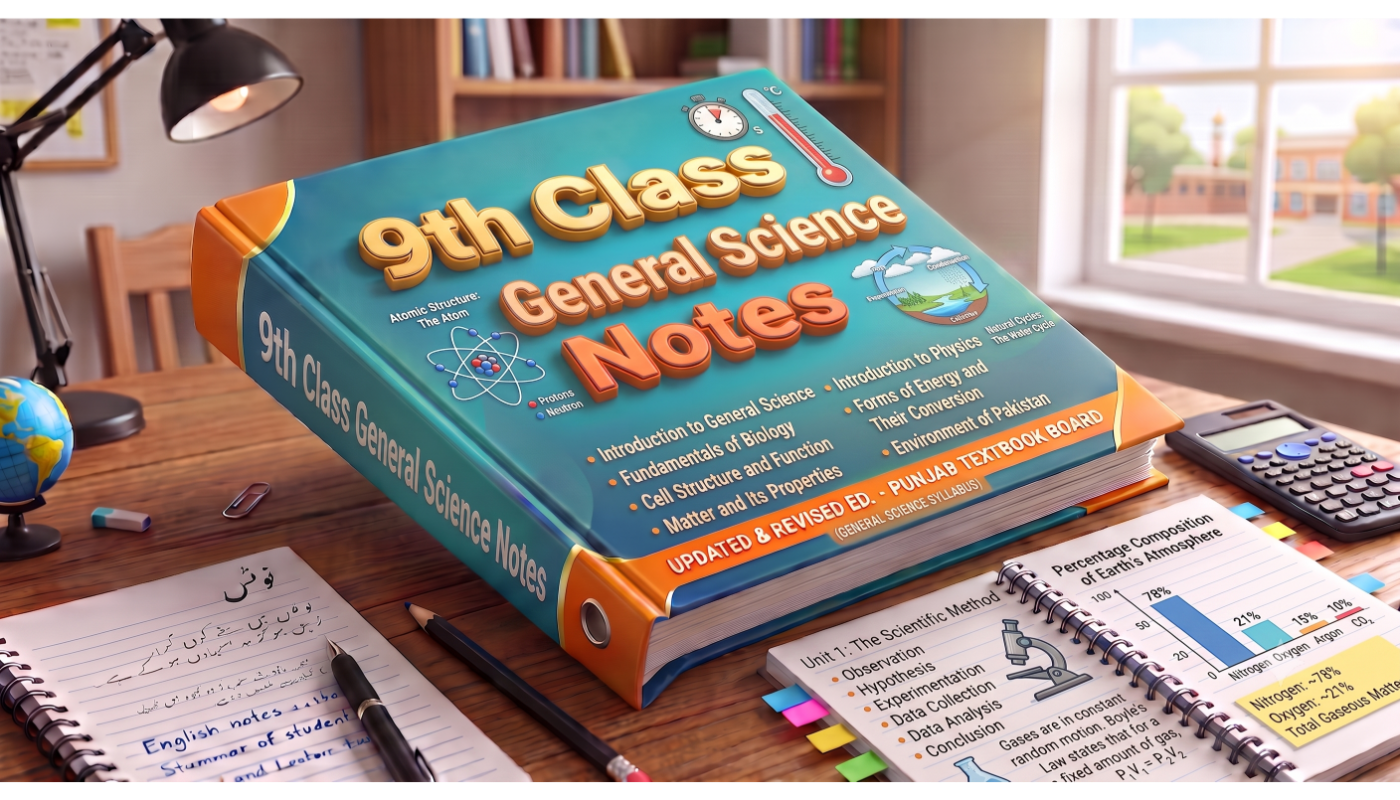 13. 9th Class General Science Notes