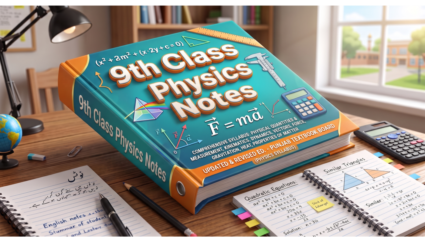 9th Class Physics Notes 1 physics 9th notes