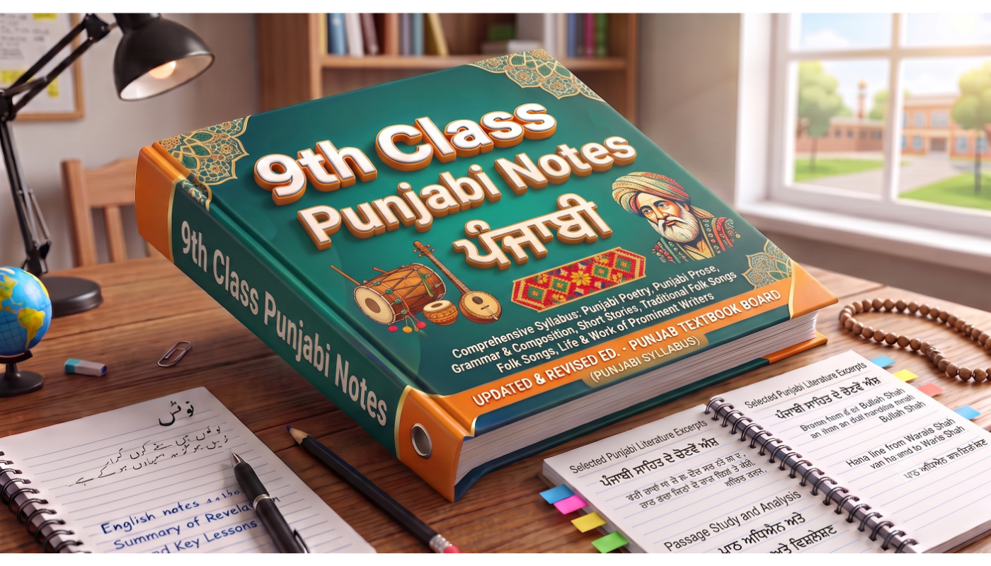 punjabi 9th notes