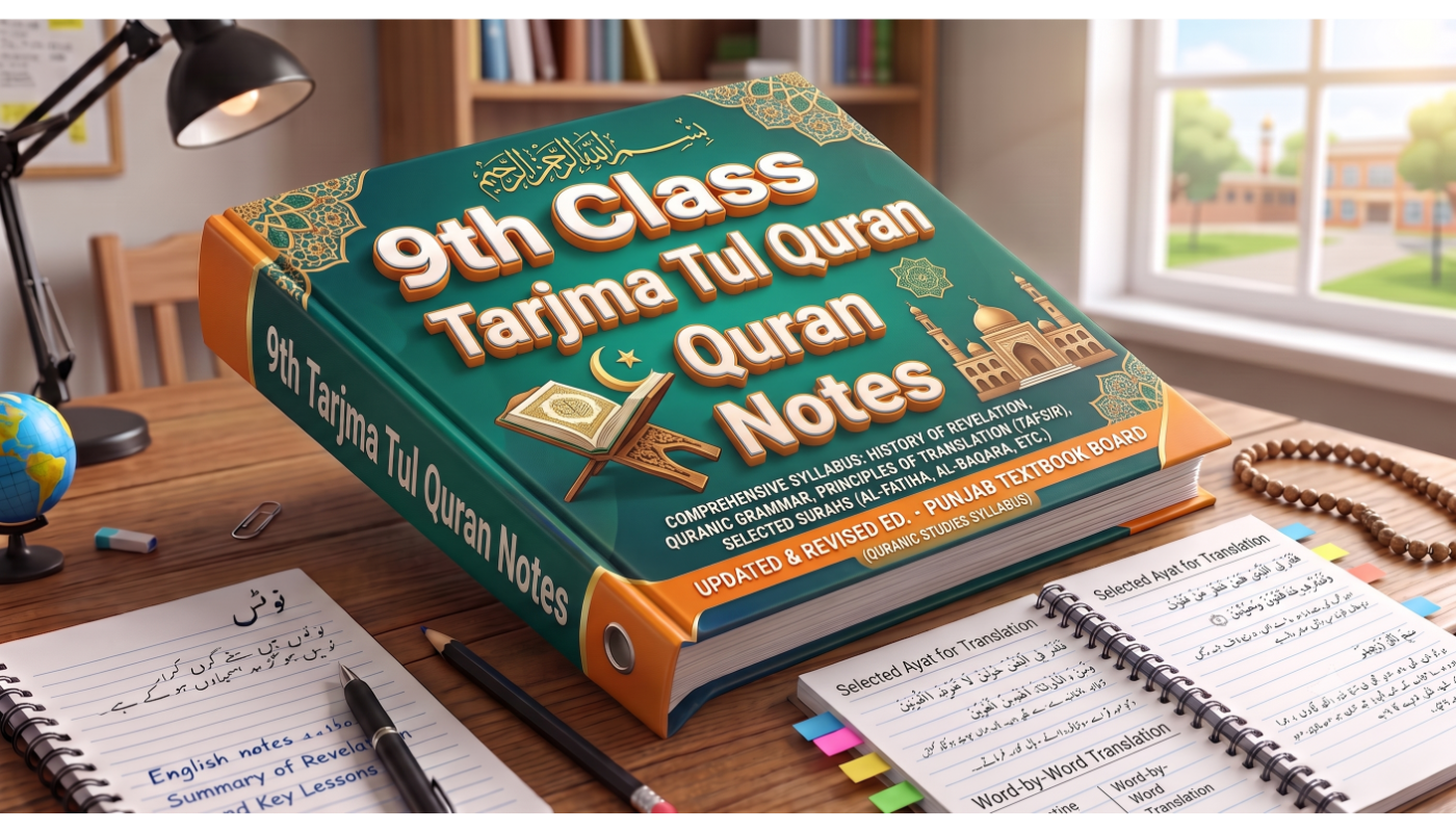tarjmatul quran 9th notes